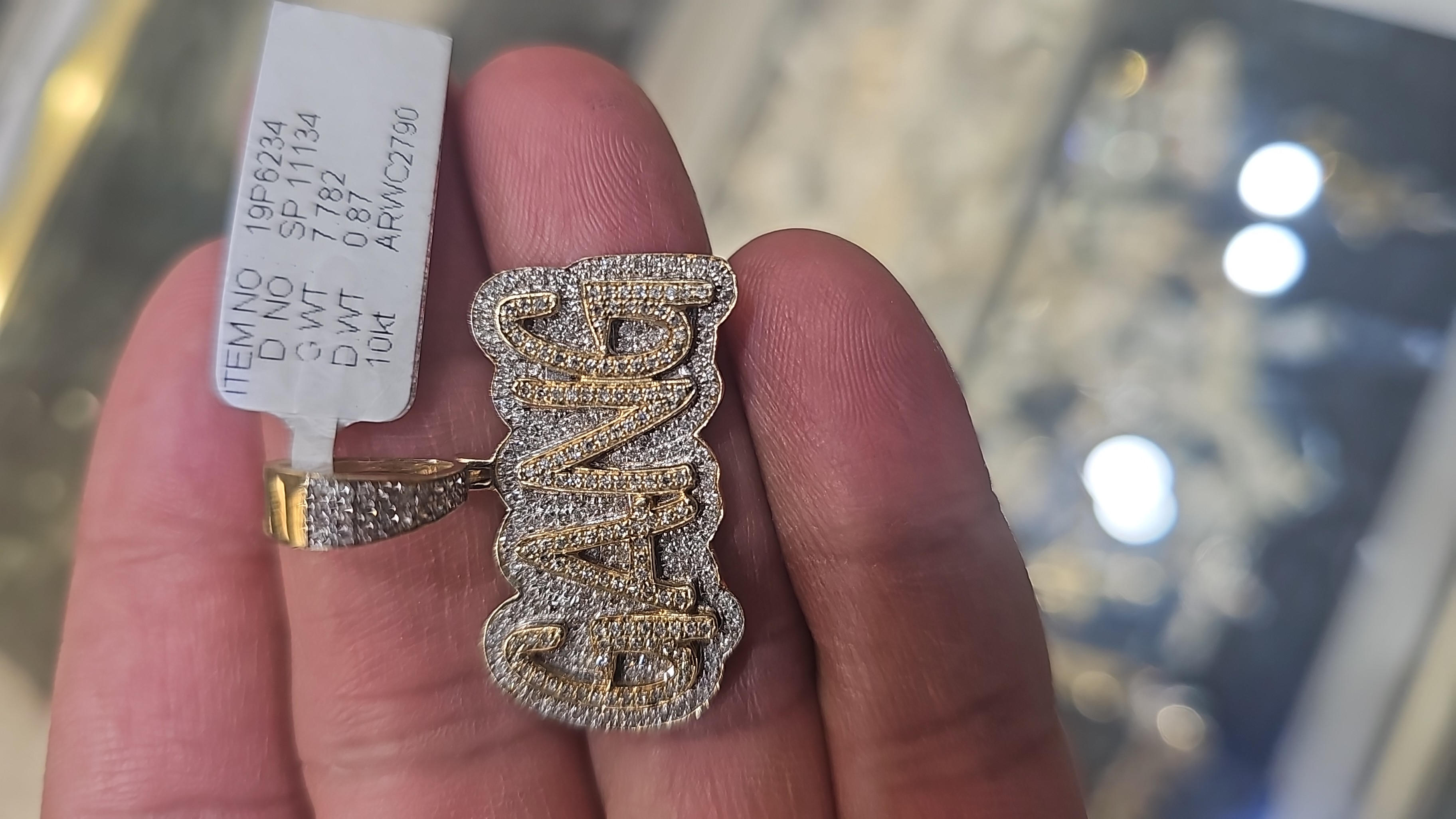 Leafy Triplet Diamond Necklace (With Chain)